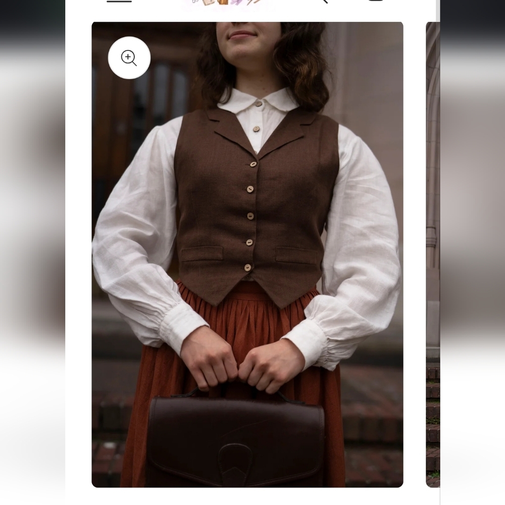 Jo Vest LWA Small Chocolate Brown